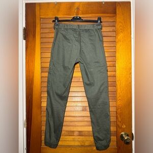 Navy Green Cargo Pants.